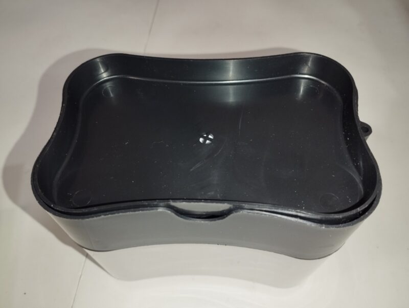 Dispensador de jabon para cocina + soporte de esponja. Negro - Imagen 6