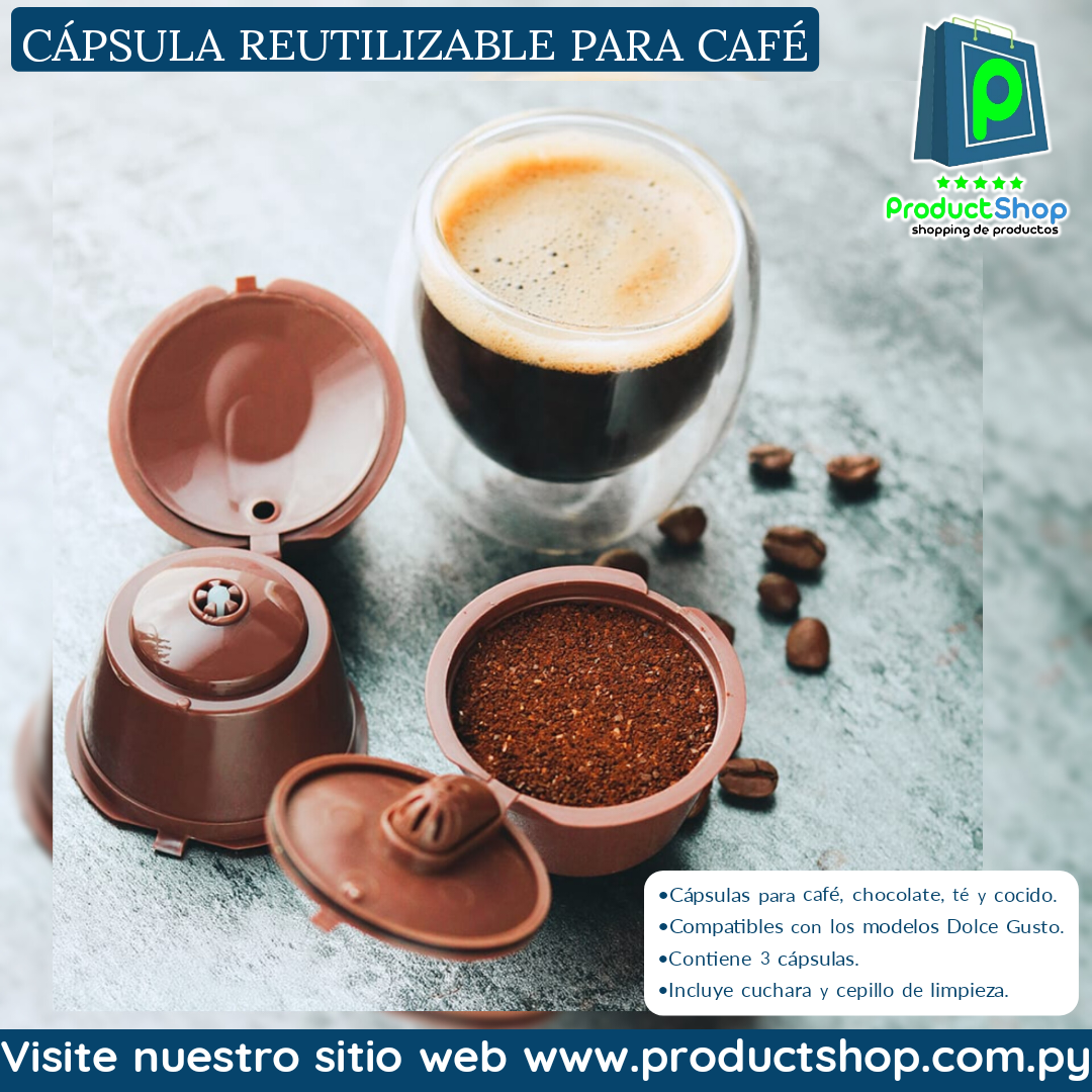 Cápsulas de café reutilizables: perfectas para disfrutar del café de una  forma más sostenible