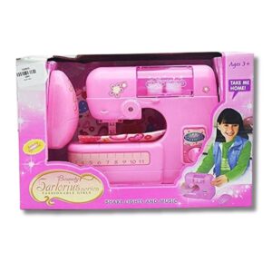 Maquina de Coser Infantil Rosa.