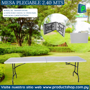 Mesa Plegable - 1,22 mts. - ProductShop
