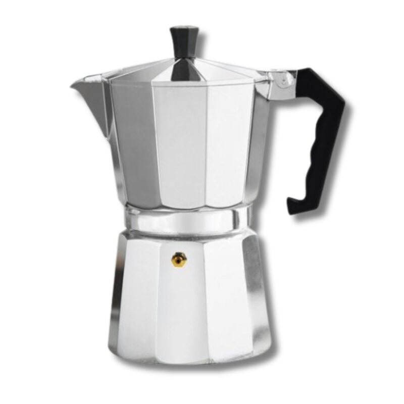 Cafetera Italiana de Aluminio 600ml (12 tazas)