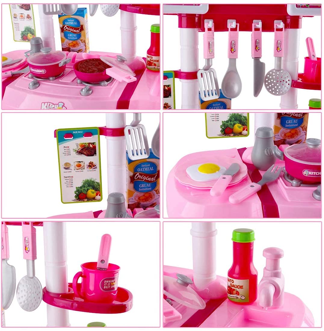 Cocina Infantil Color Rosa 50*30*70cm - ProductShop