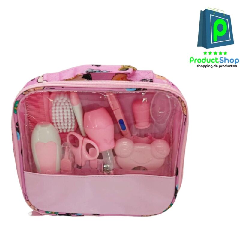 Kit de accesorios para Bebé 20pcs Rosa