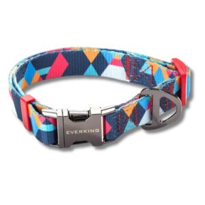 Collar de Perro. Azul Tamaño  Grande 37-60cm