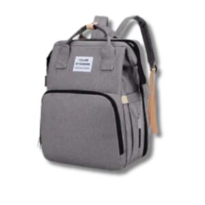 Mochila Cambiador Para Bebe, Gris