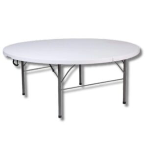 Mesa plegable redonda 150cm*75cm