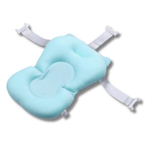 Almohada de bañera Antideslizante para bebé - Celeste