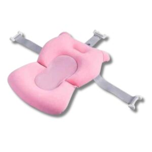 Almohada de bañera Antideslizante para bebé - Rosa