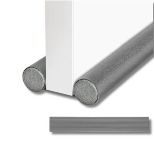 Protector de Goma Para Puerta Gris