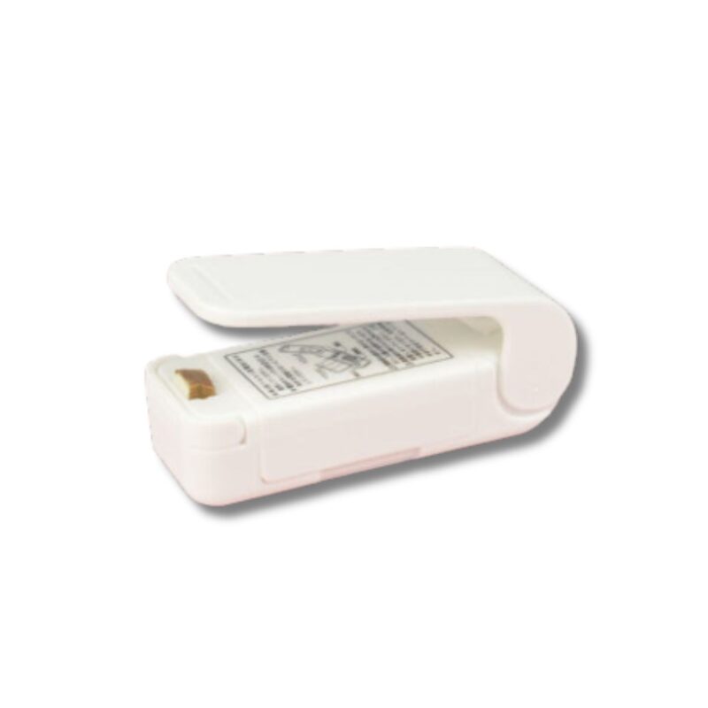 Mini Sellador de Bolsa - Blanco