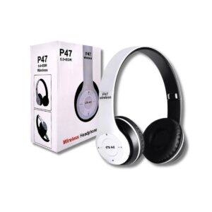 Auricular Acolchado Inalámbrico a Bluetooth – Blanco