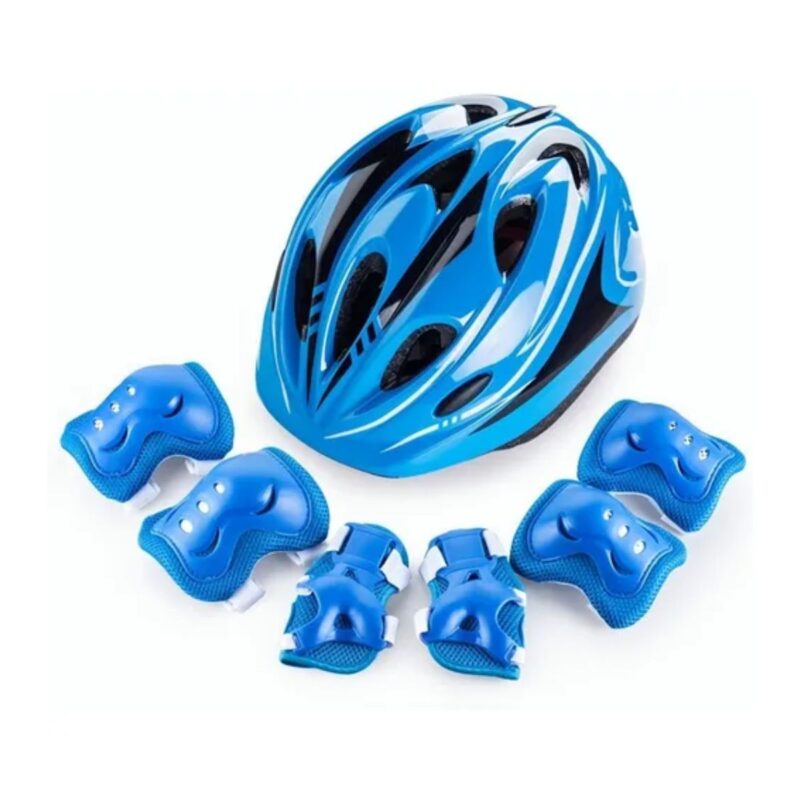 Kit de Protección para Niños de 7 a 12 años - Azul