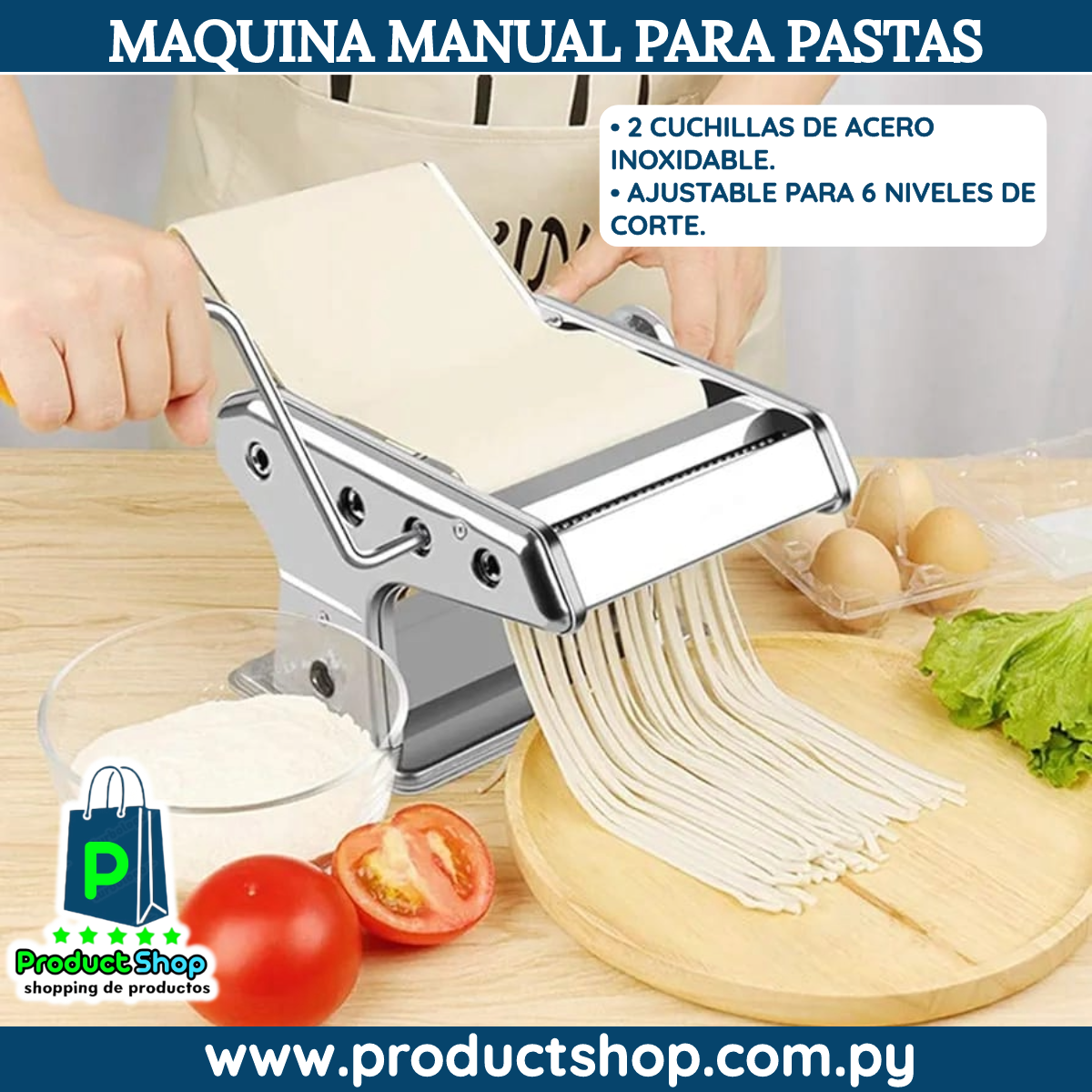 Nueva Máquina para hacer pasta - Paraguay Online Shopping