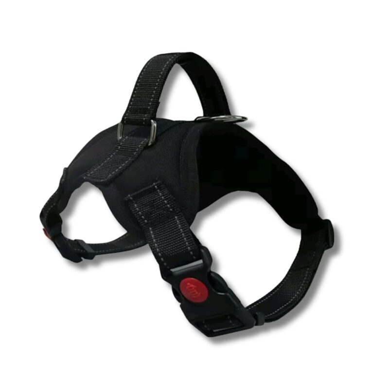 Pechera para Perro. Pequeño 42-52cm - Negro