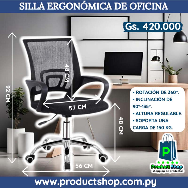 Silla Ergonómica de oficina