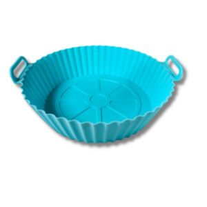 Silicona para Air Fryer Grande. Turquesa