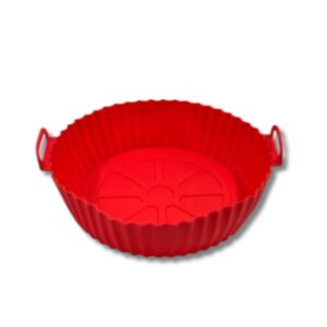 Silicona para Air Fryer Grande. Rojo