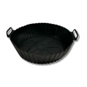 Silicona para Air Fryer Grande. Negro