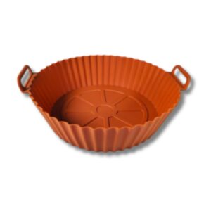 Silicona para Air Fryer Grande. Marrón