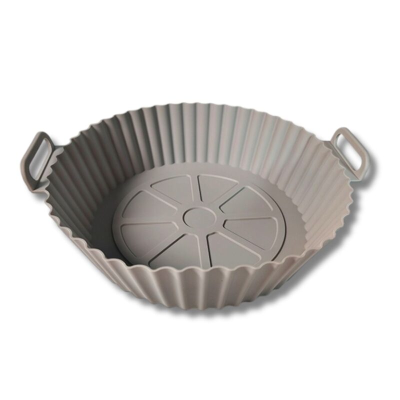 Silicona para Air Fryer Grande. Gris