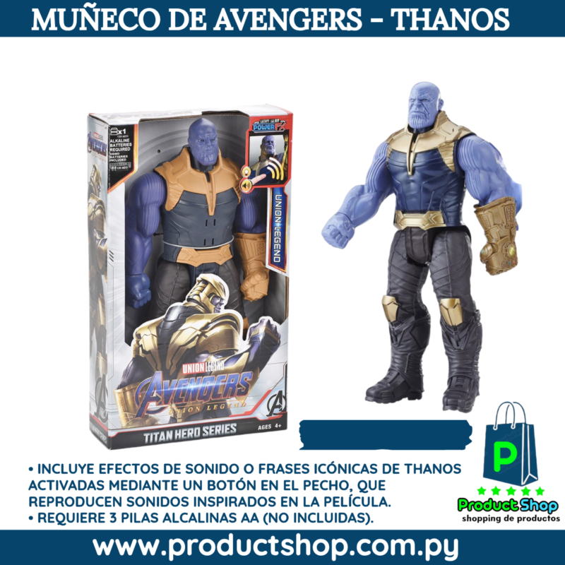 Muñecos fashion thanos