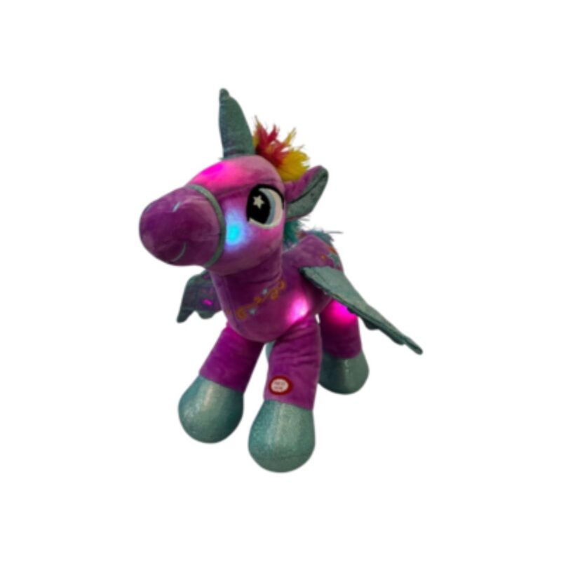 Peluche Unicornio con Luces Led