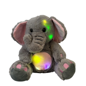 Peluche Elefante con Luces Led