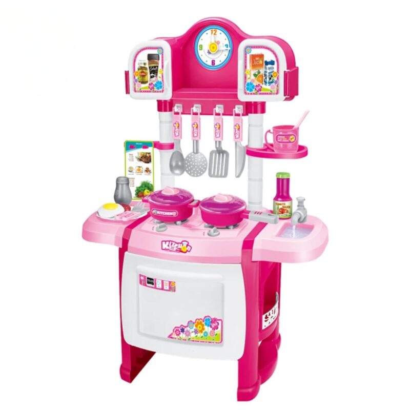Cocina Infantil Color Rosa