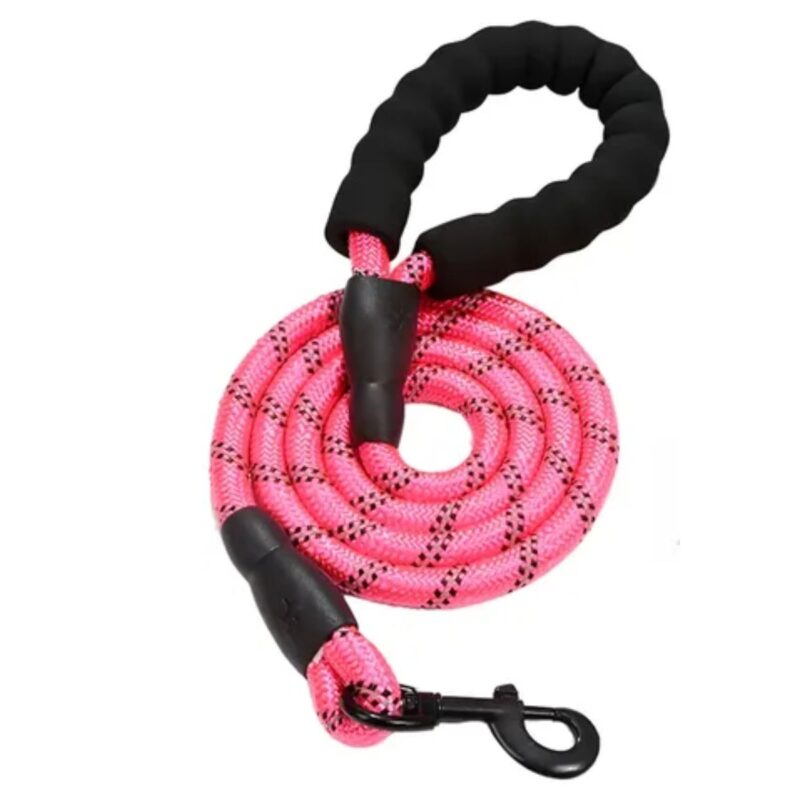 Correa Para Perros 1,5 metros Rosa
