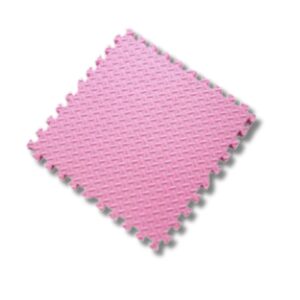 Bloques 30 cm x 30 cm  para Alfombras De Goma Eva. Rosa