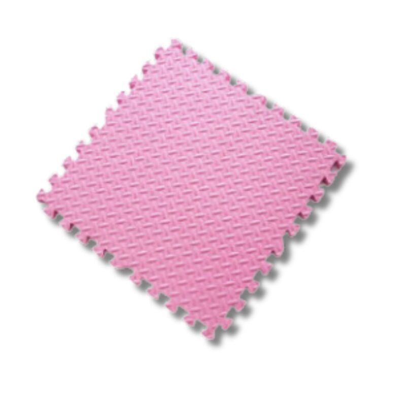 Bloques 30 cm x 30 cm  para Alfombras De Goma Eva. Rosa