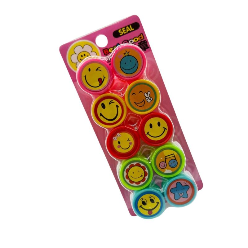 Kit de Sellos Para Niños 10 Sellos