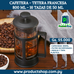 Cafetera Francesa 800ml