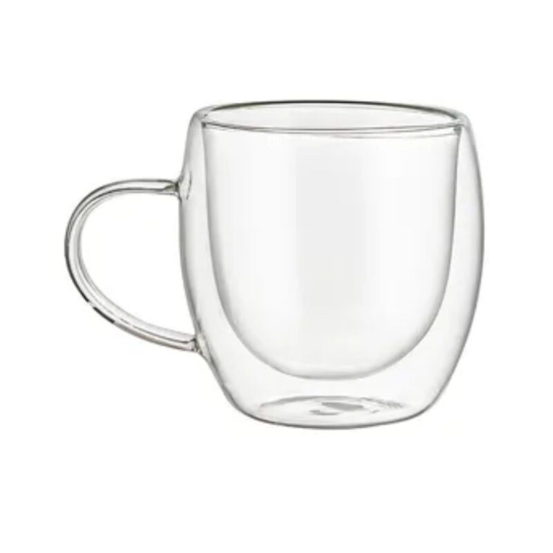 Taza de Vidrio Borosilicato 150 ml