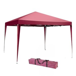 Toldo Plegable 3M x 3M - Bordo