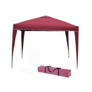 Toldo Plegable 3M x 3M - Bordo