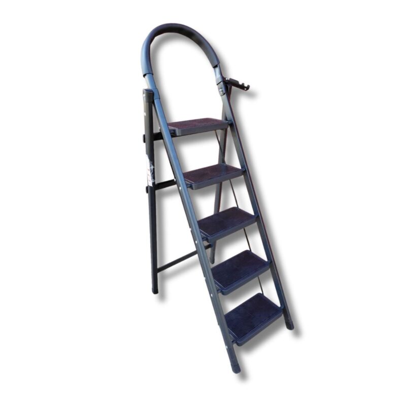 Escalera Domestica 5 peldaños - Negro