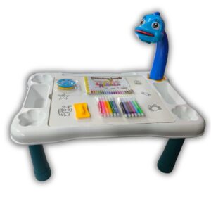 Mesa con Proyector Infantil. Color Azul