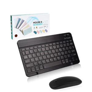 Teclado de 10″ con Mouse Dual, Bluetooth + USB